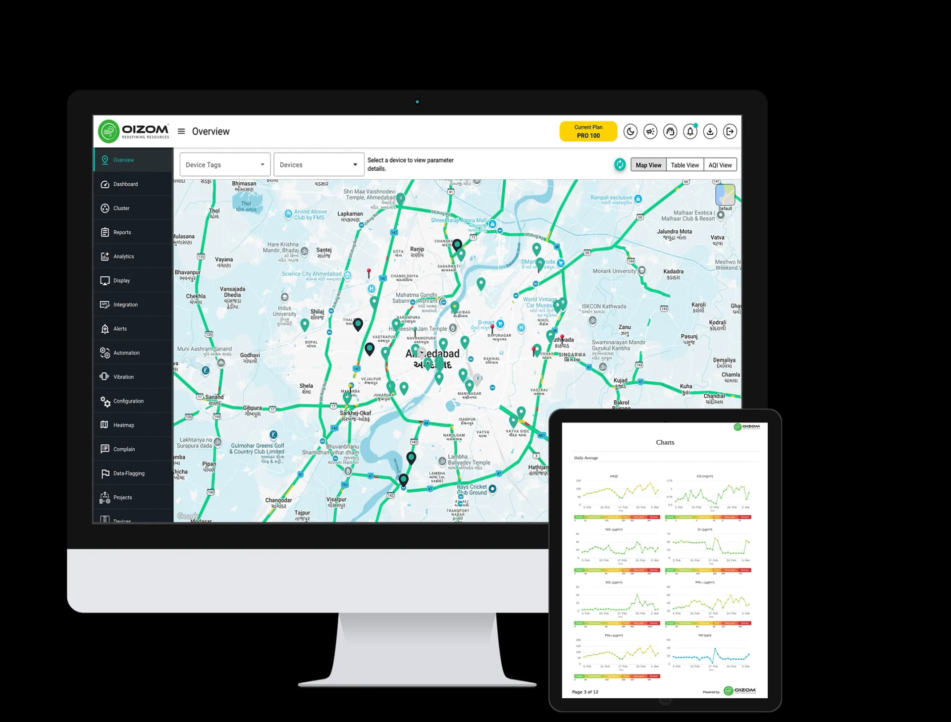 Envizom- Air Quality Monitoring Software for Professionals